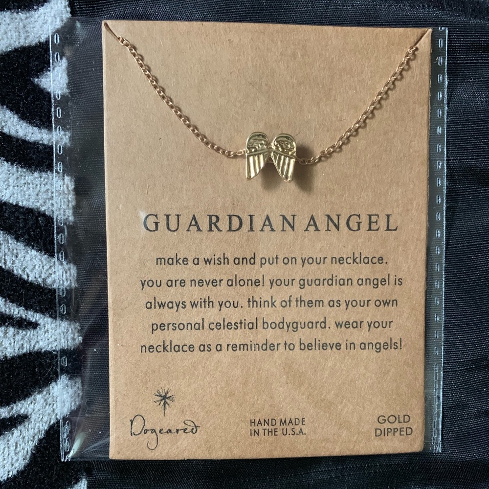 DOGEARED- Guardian angel necklace
